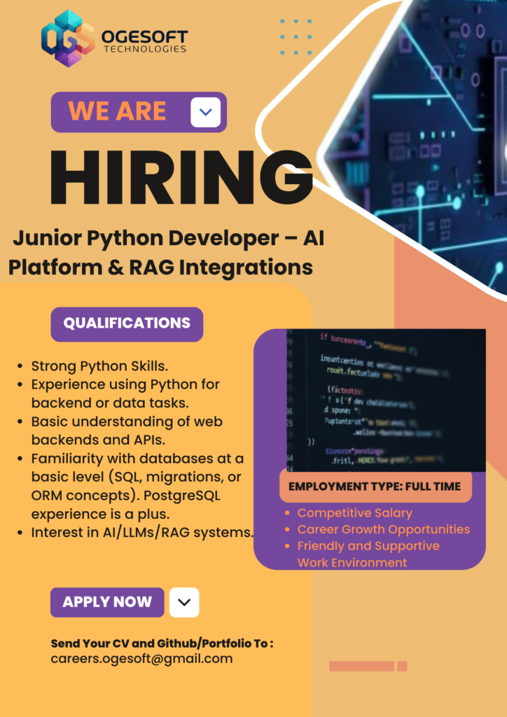 junior software developer