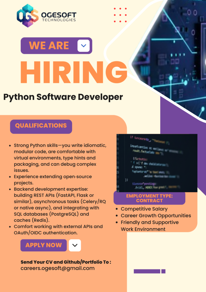 python software developer